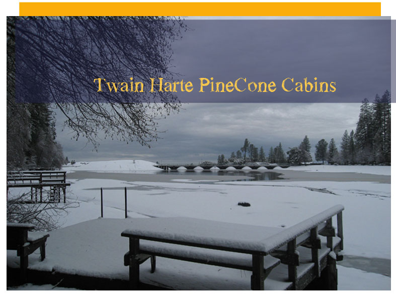 Twain Harte Pinecone Cabins: true Adirondack pleasures in the Sierras