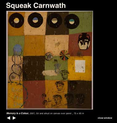 Squeak Carnwath painting