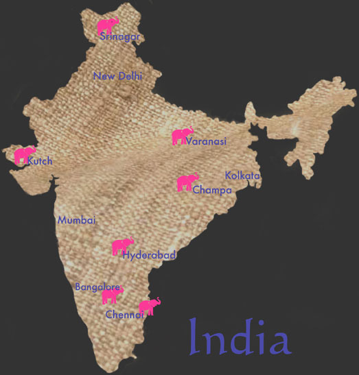 map of India